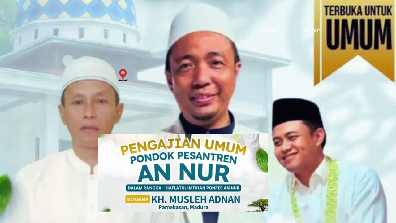pengajian umum bersama KH Musleh Adnan di mengok Pujer Bondowoso #khmuslehadnan