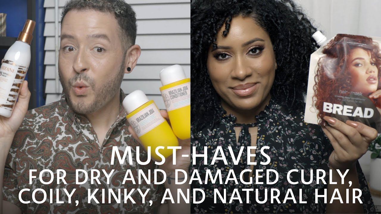 5 Must-Haves to Moisturize and Repair Curly, Coily, Kinky, and Natural Hair | Sephora