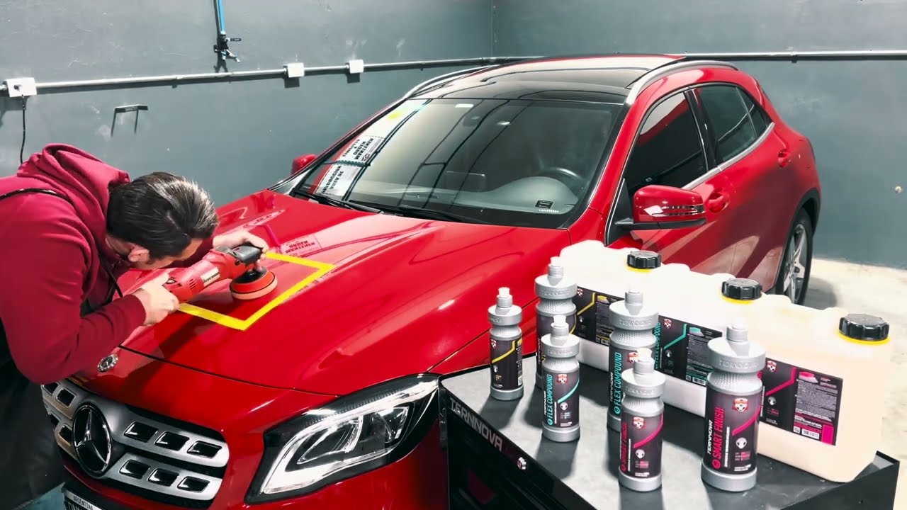 Pulido de pintura automotriz. Nueva línea. Productos Profesionales TERNNOVA. Car Detailing. Parte 1