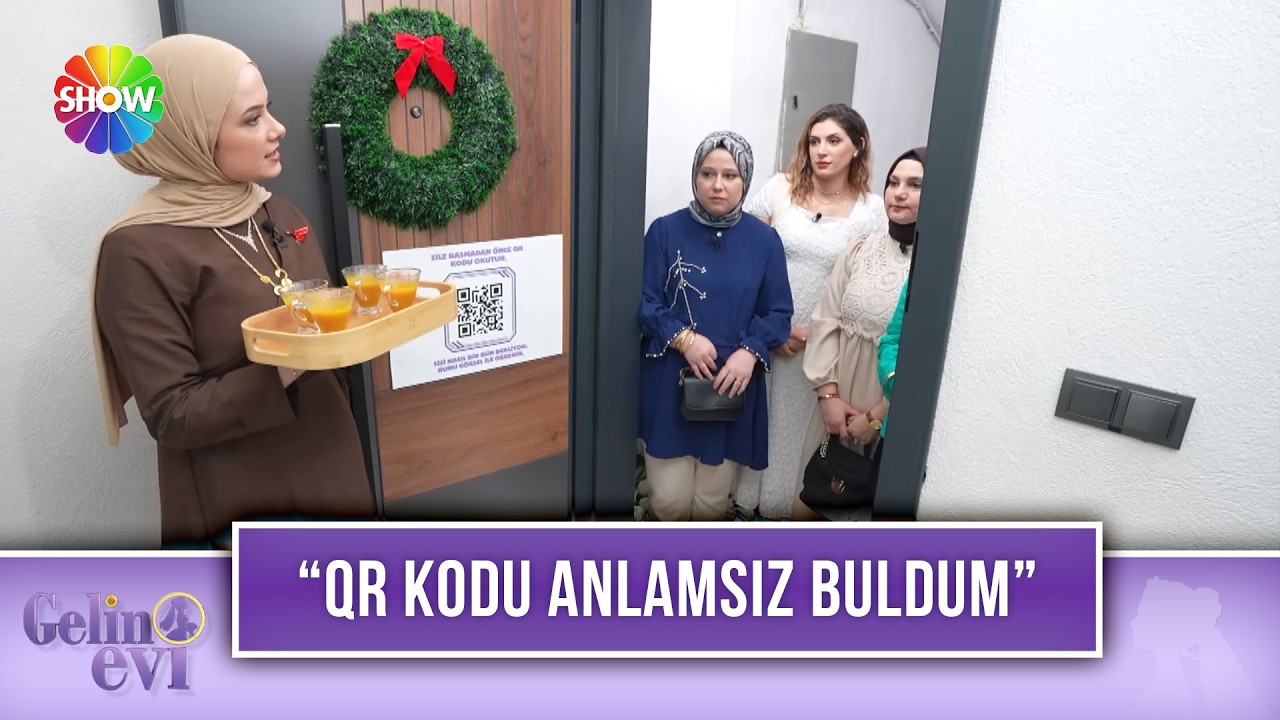 Nilay Gelin'den QR kodlu karşılama! | Gelin Evi 1652. Bölüm