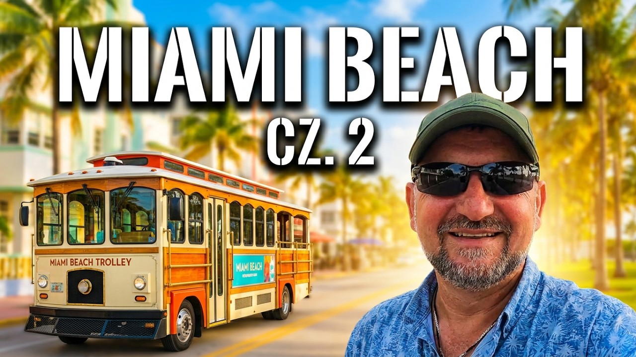 USA, Floryda 05. 2024. ( Cz.2) Miami Beach, Trolley