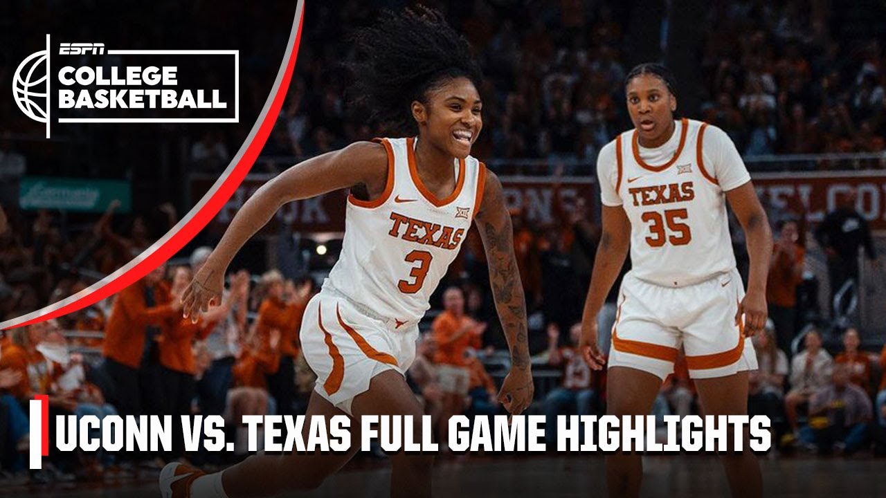 No. 11 UConn Huskies vs. No. 10 Texas Longhorns | Full Game Highlights
