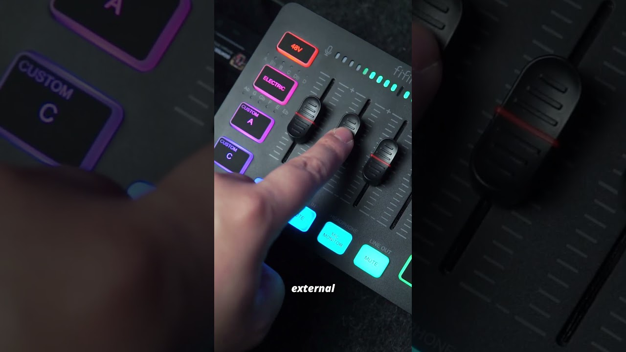 The ULTIMATE PC GAMING GADGET - FIFINE&nbsp;SC3 Audio Mixer 🎤 🕹️