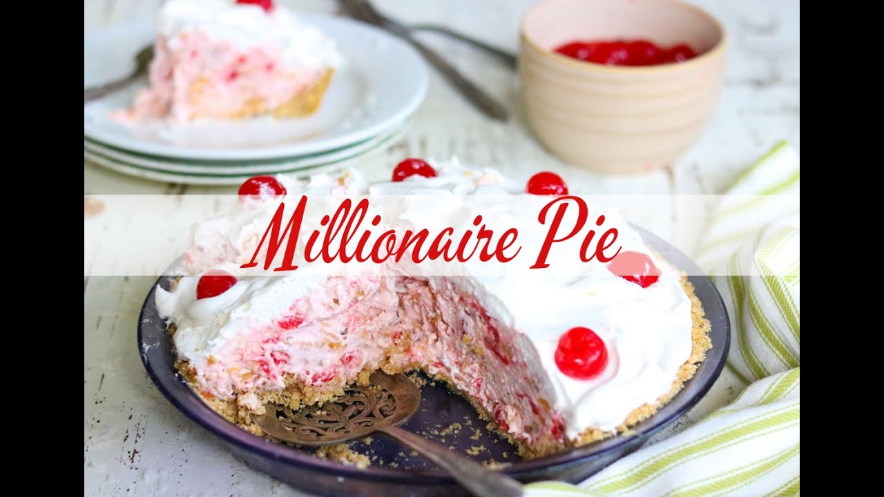 No Bake Millionaire Pie Recipe