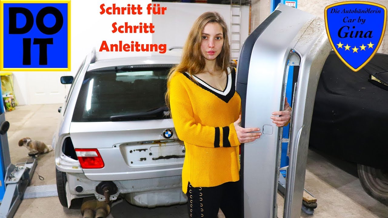 BMW E46 TOURING STOßSTANGE HINTEN AUSBAUEN / ABBAUEN 🔹 DIY TUTORIAL 🔹 SCHRITT FÜR SCHRITT ANLEITUNG
