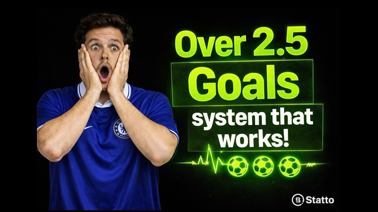 Predict Over/Under 2.5 Goals Correctly Using This Simple System