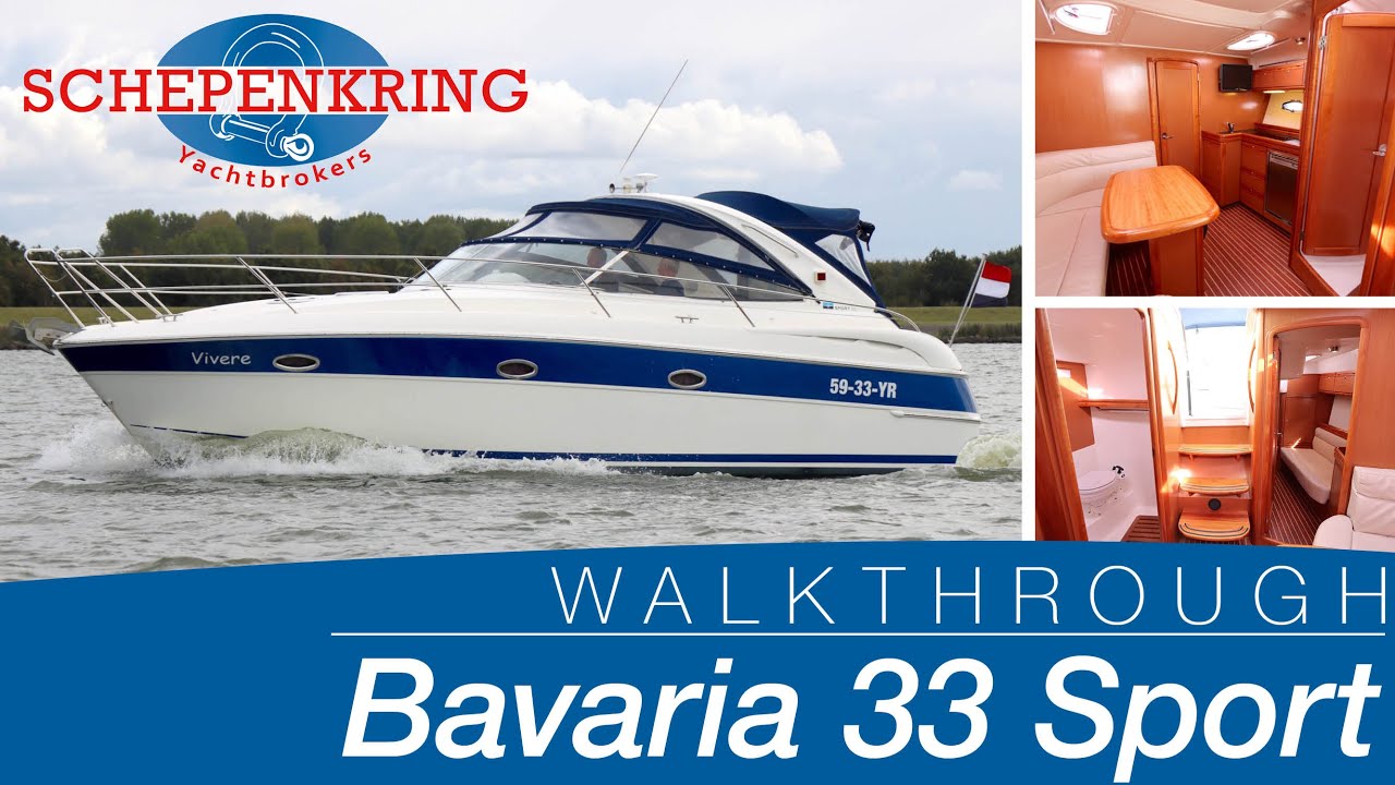 Bavaria 33 sport for sale | Yacht Walkthrough | @ Schepenkring Lelystad | 4K