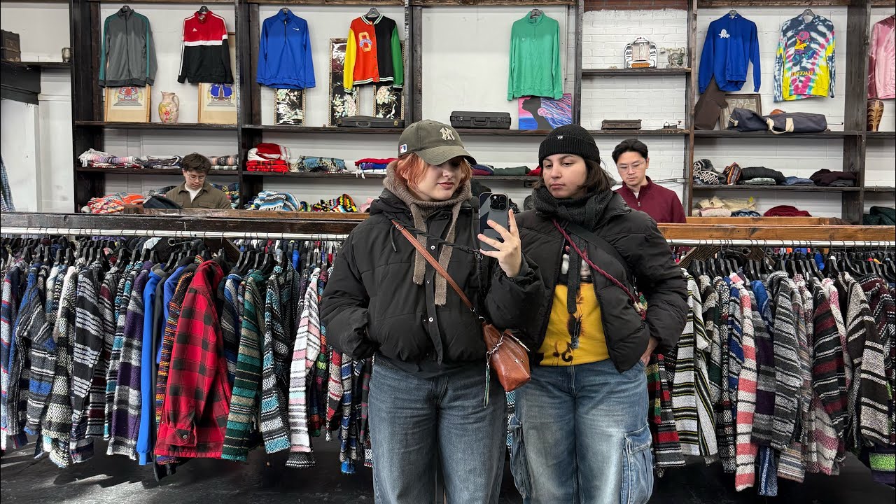 VLOG NEW YORK | friperie, casquette et time square