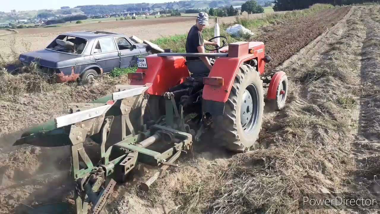 😱U-R-S-U-S 💪STAJE DĘBA😵/czyli ciężka orka URSUS C4011 pług 2 skibowy obrotowy😱😱