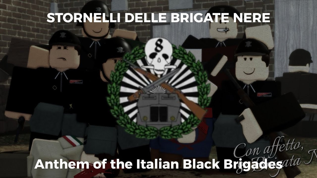 Stornelli delle Brigate Nere (sub: ita, ingl, bras)