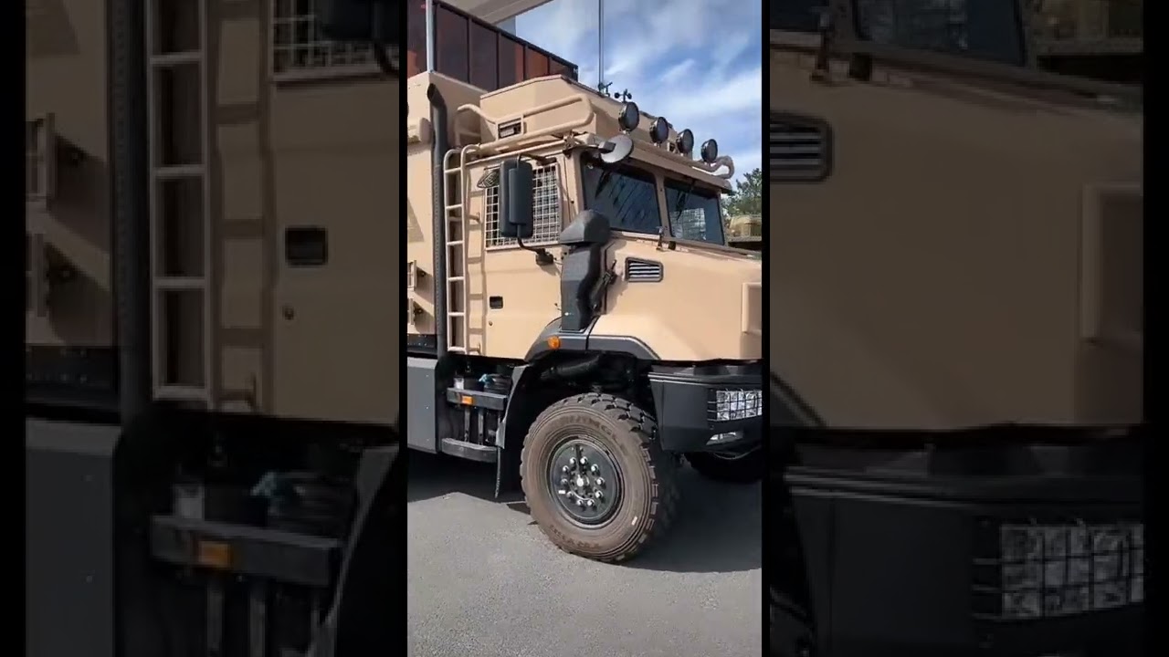 中國一汽解放雪鷹房車，全地形高機動，中國國產房車的天花板