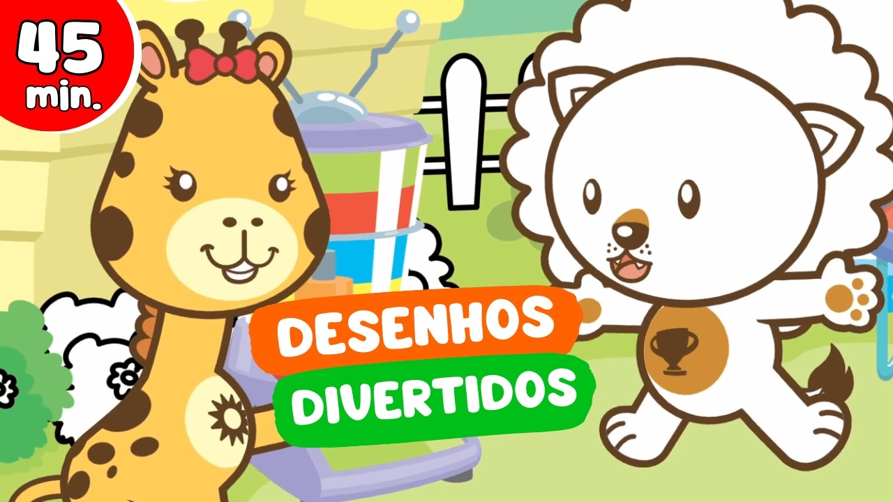 Desenhos EDUCATIVOS Musicais (9 Episódios Completos) do Animazoo Kids
