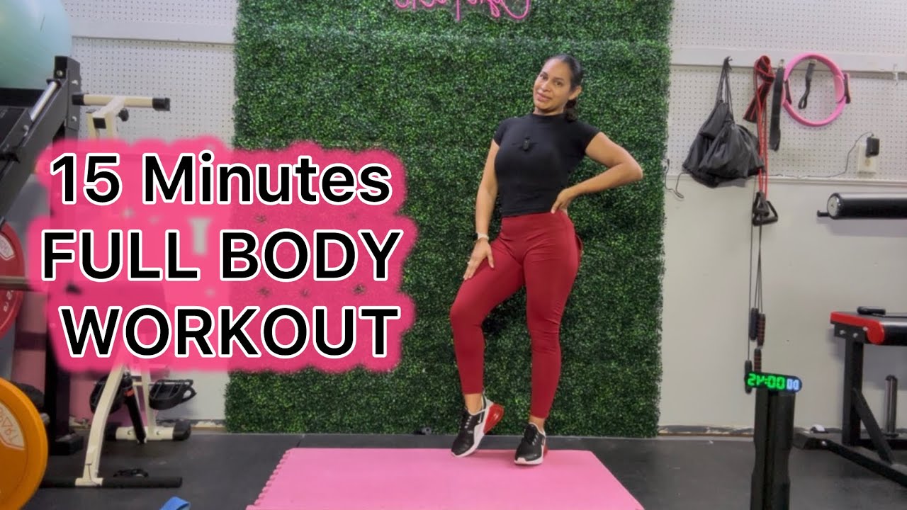 15 Minutes FULL BODY WORKOUT CHALLENGE 