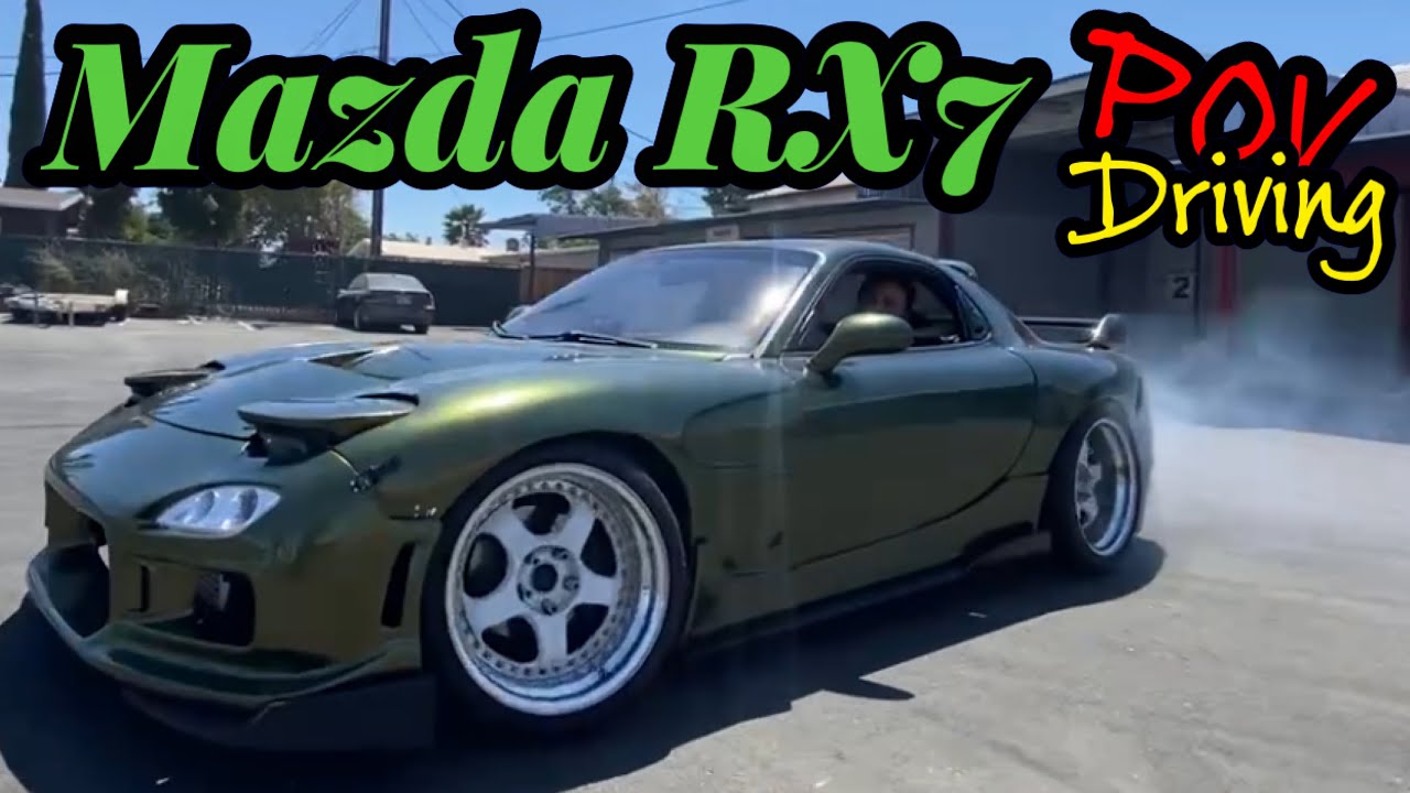 POV: Driving My Single Turbo FD RX7 