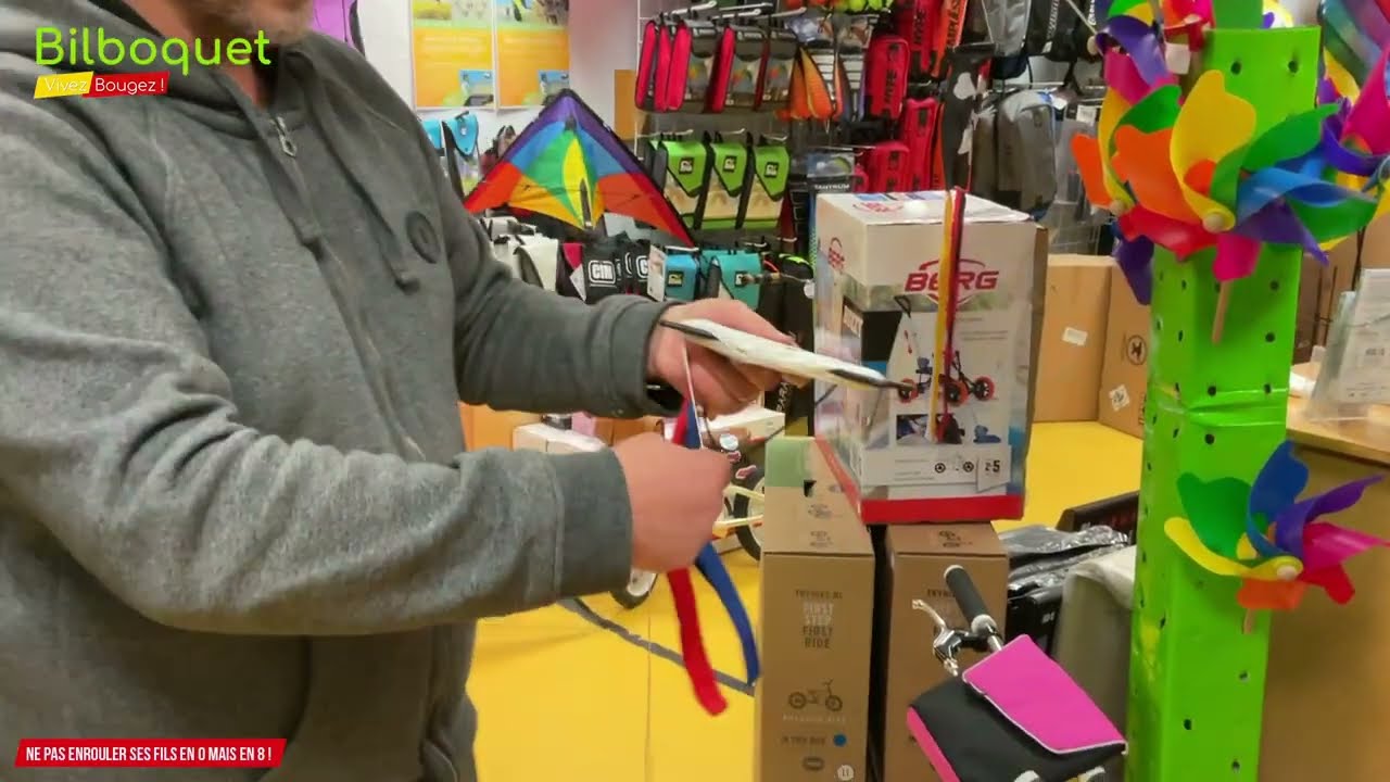 Comment attacher et ranger ses fils de cerf-volant ? - Bilboquet Sport