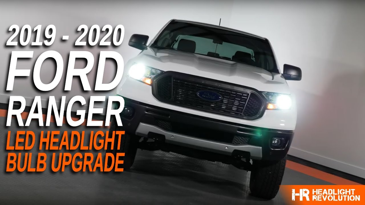 HR Tested: 217% Brighter LED Headlight Bulbs 2019+ Ford Ranger