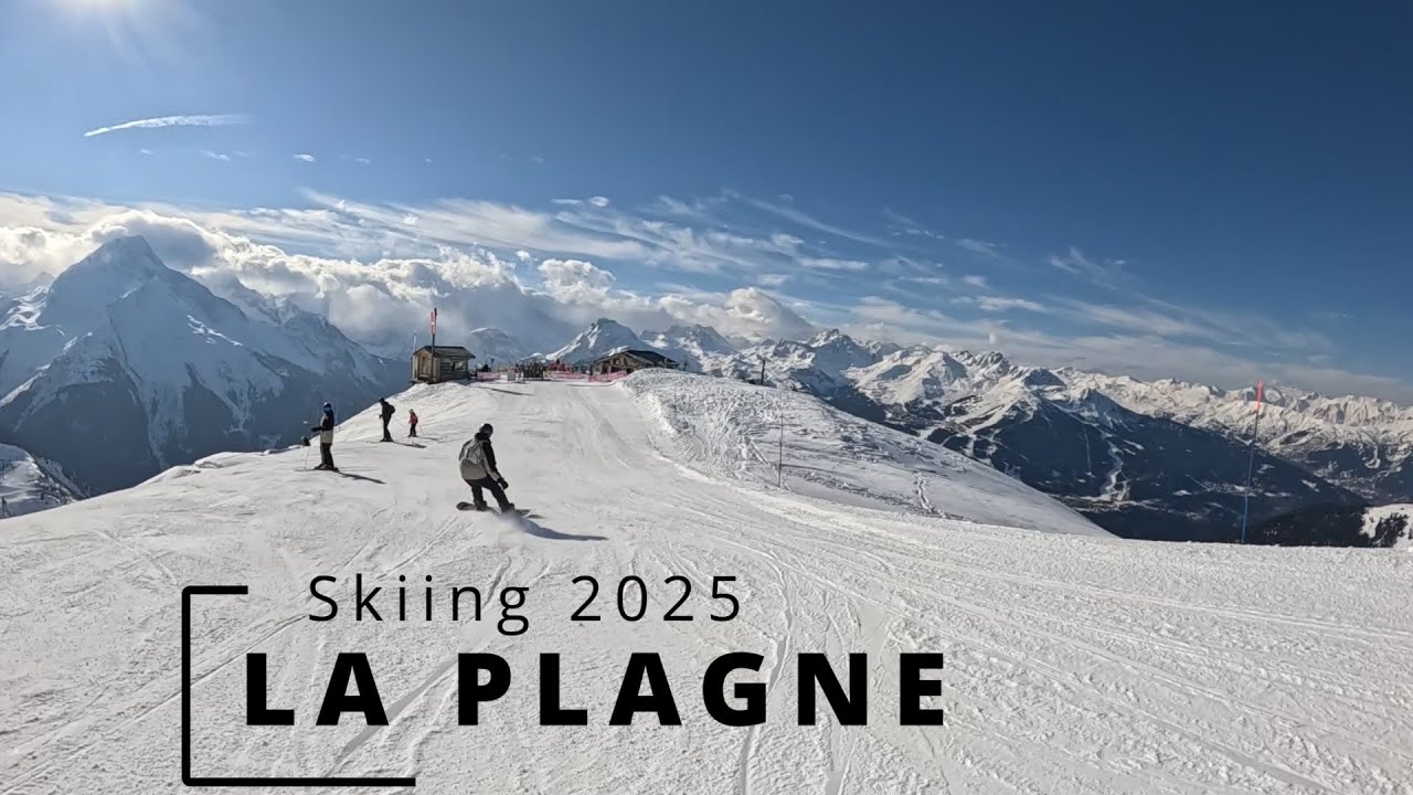 Skiing - La Plagne 2025 #laplagne #skiing