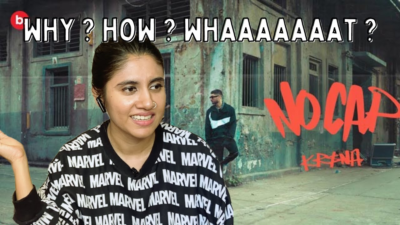 KR$NA - NO CAP Reaction | Official Music Video Reaction | KALAMKAAR | Ashmita Reacts