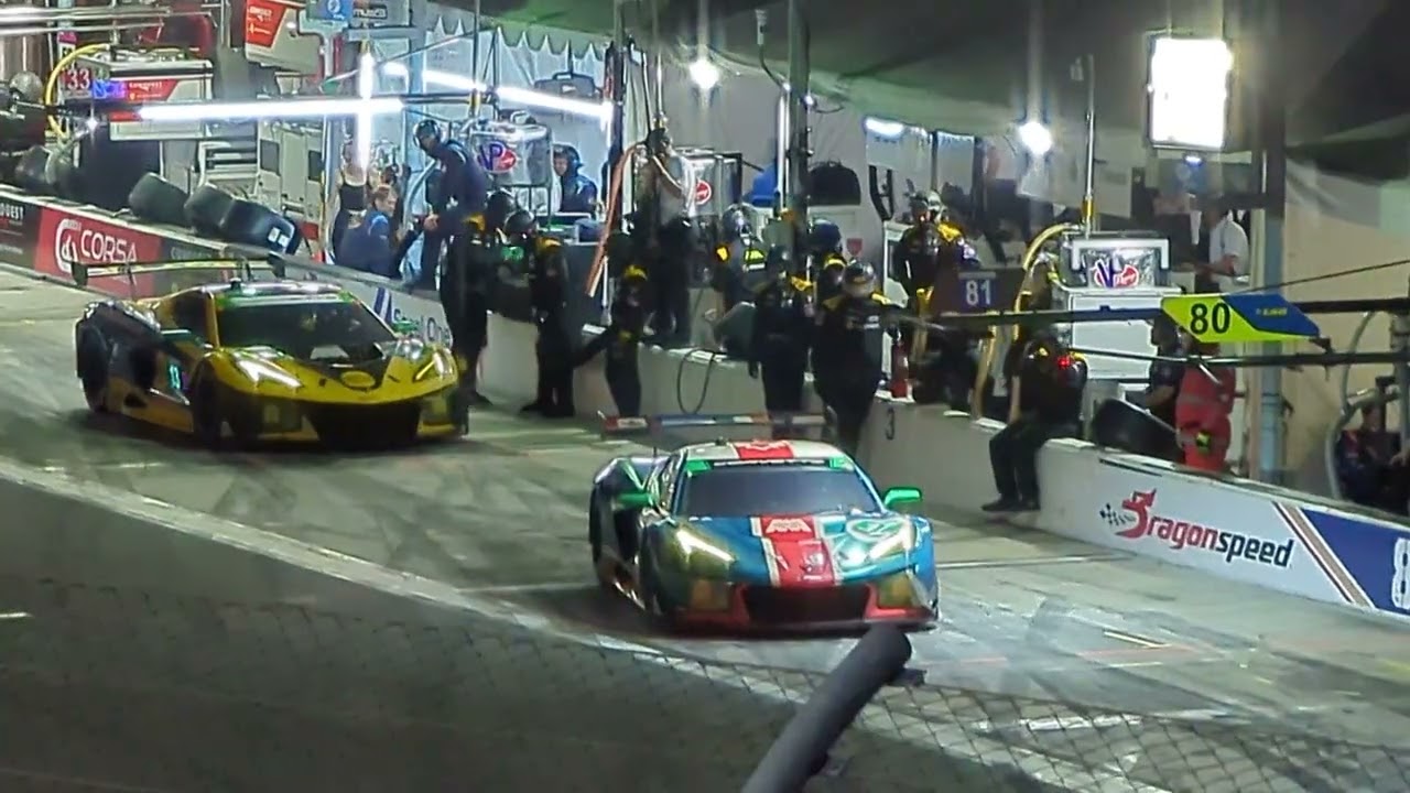 IMSA 2024 24 Hours of Daytona pit stops