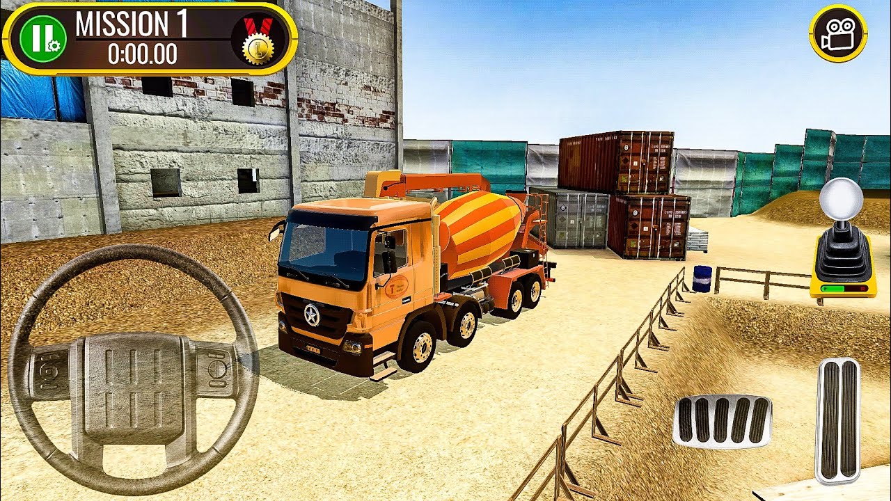Construction Site Truck Driver - Android Gameplay FHD