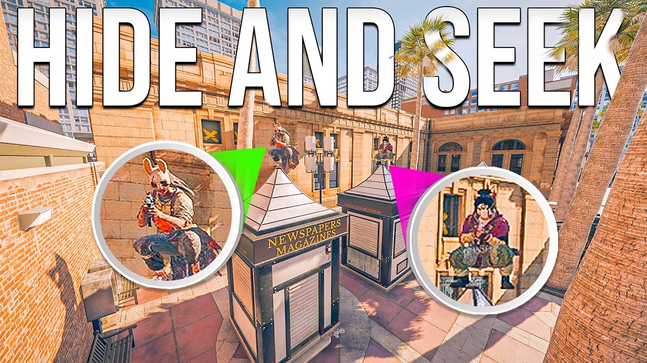 Ultimate R6 Hide & Seek - Food vs Animals