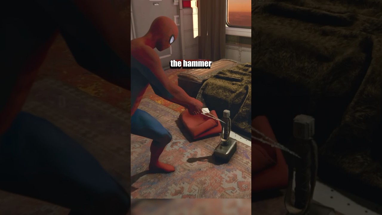 Who Can Lift Thor&rsquo;s Hammer in The Avengers Game #shorts