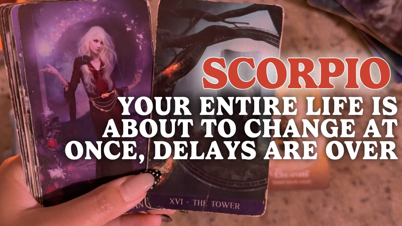 SCORPIO: IF THIS READING SHOWS UP ON YOUR FEED, PREPARE FOR YOUR ENTIRE LIFE TO CHANGE!