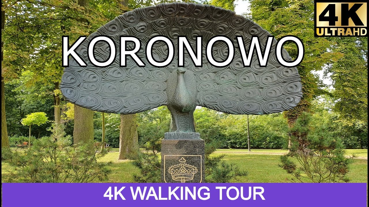 Koronowo 4K - Poland walking tour
