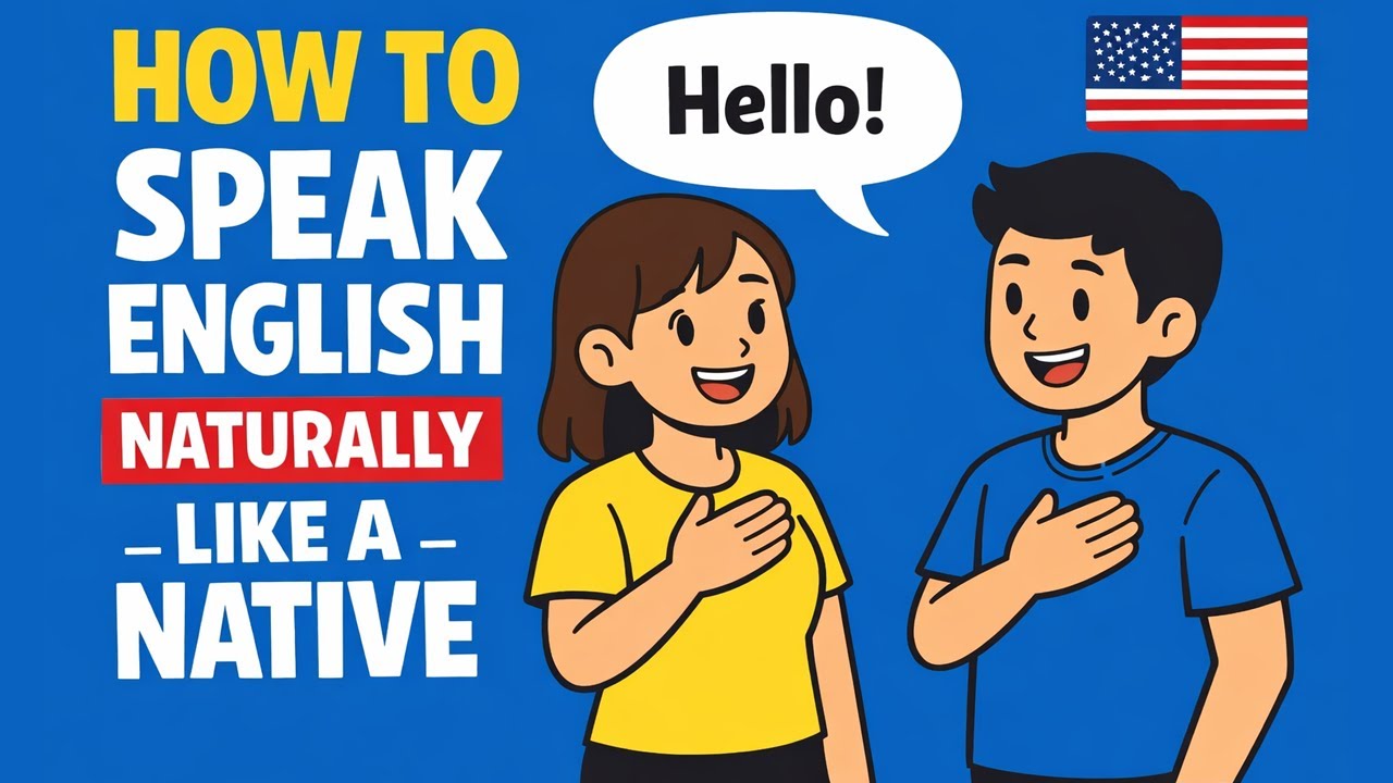 How to Speak English Naturally Like a Native | Real English Podcast for Beginners (A1–B1)