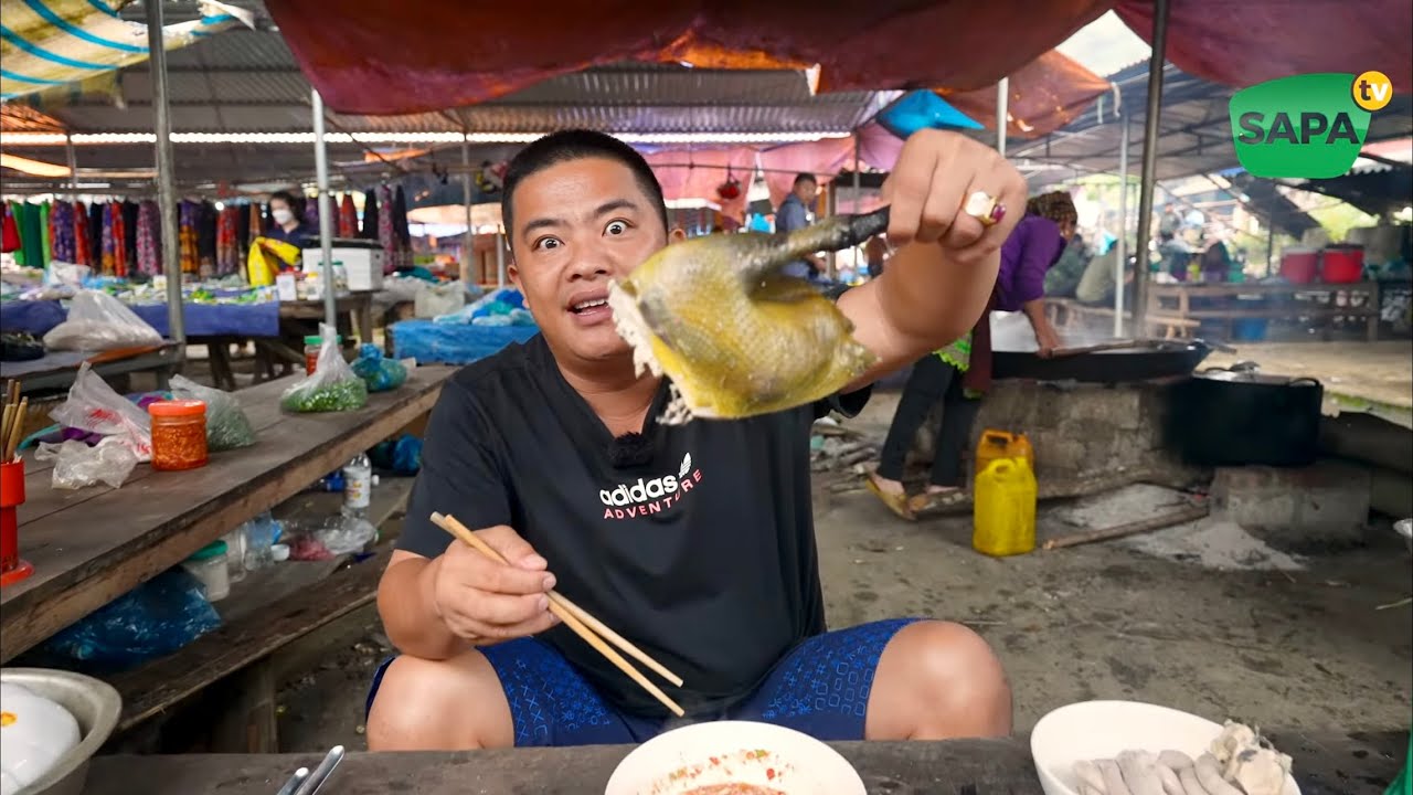 SAPA TV | THÈM MÓN ĂN Ở CHỢ PHIÊN QUÁ CẢ NHÀ ƠI