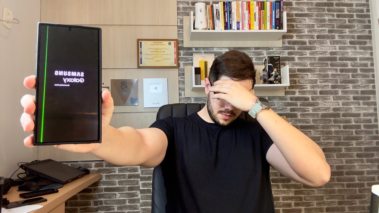 ⚠️LINHA VERDE NA TELA DO SEU SAMSUNG - COMO RESOLVER ‼️