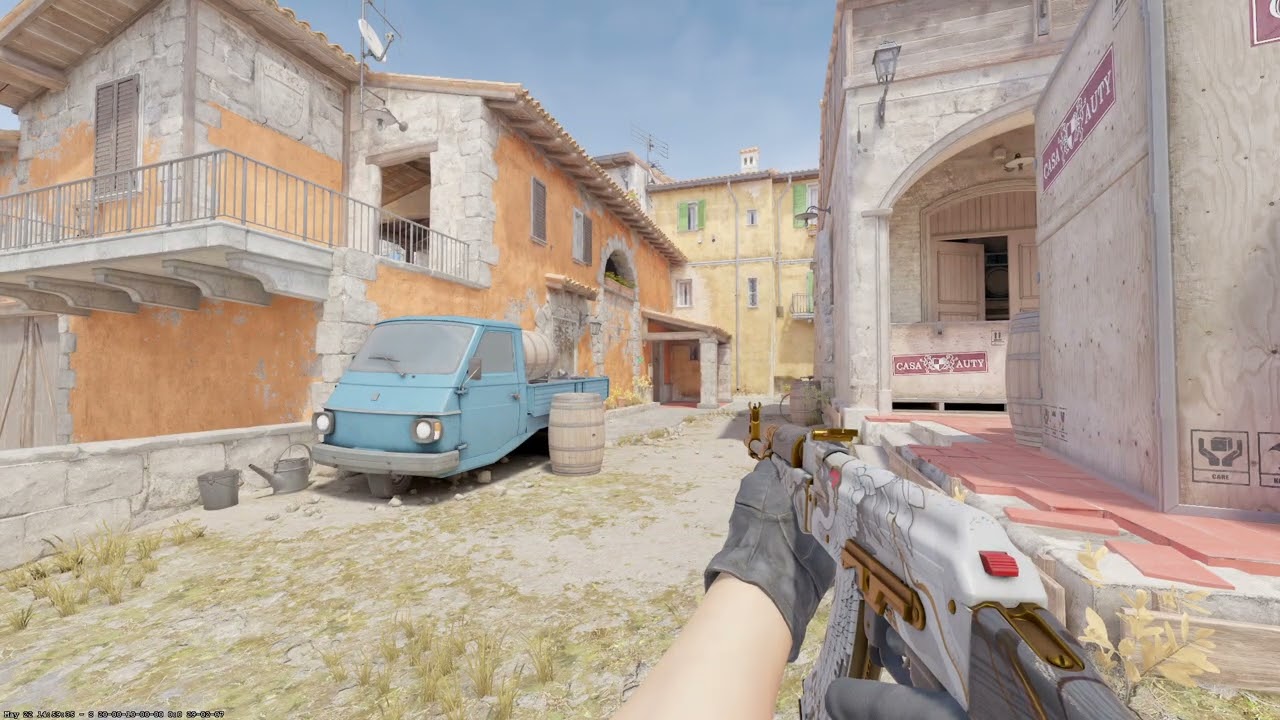AK-47 Crane Flight (Field-Tested) In Game Showcase - Dead Hand Collection | CS2