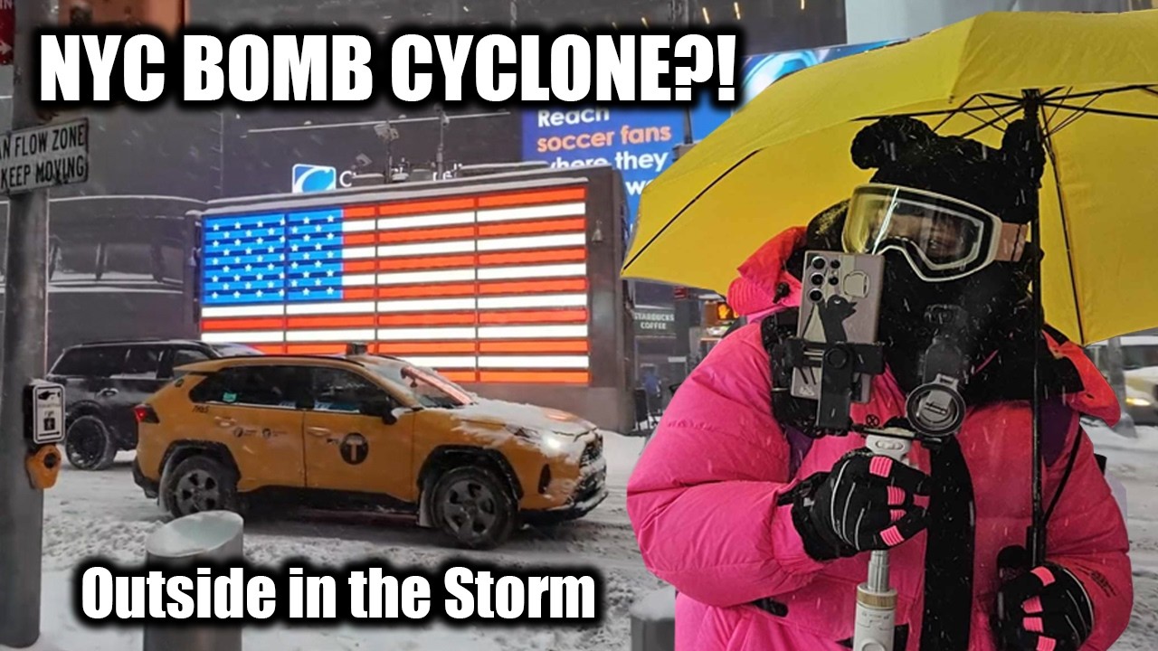 ✨Live✨ NYC Blizzard Surviving the Whiteout?! Snowstorm Live #nyc #snow