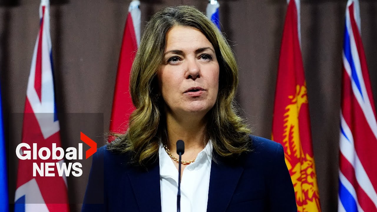 Alberta Premier Smith says provinces “have the right” to send labour unions back to work