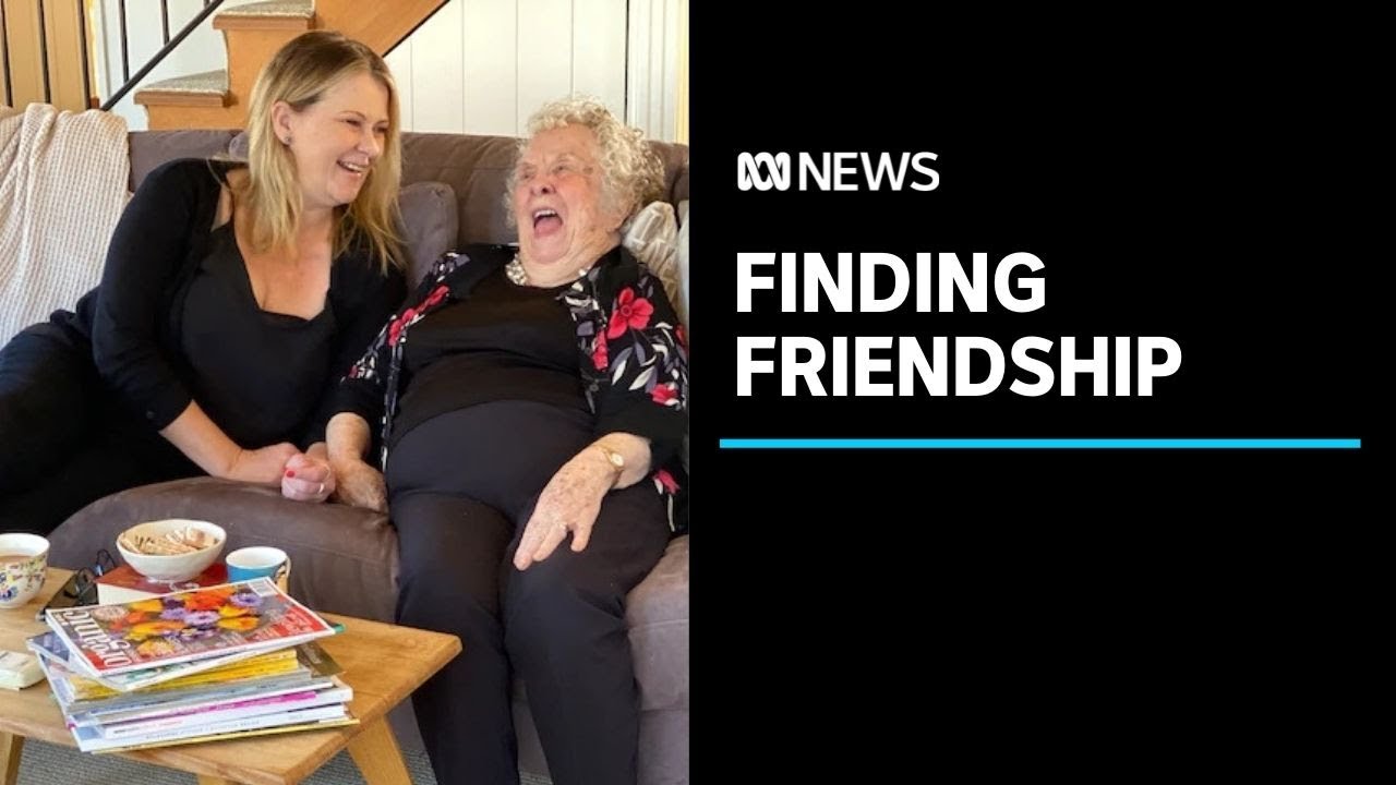 Allie and Val's friendship spans decades-wide age gap in program tackling loneliness | ABC News