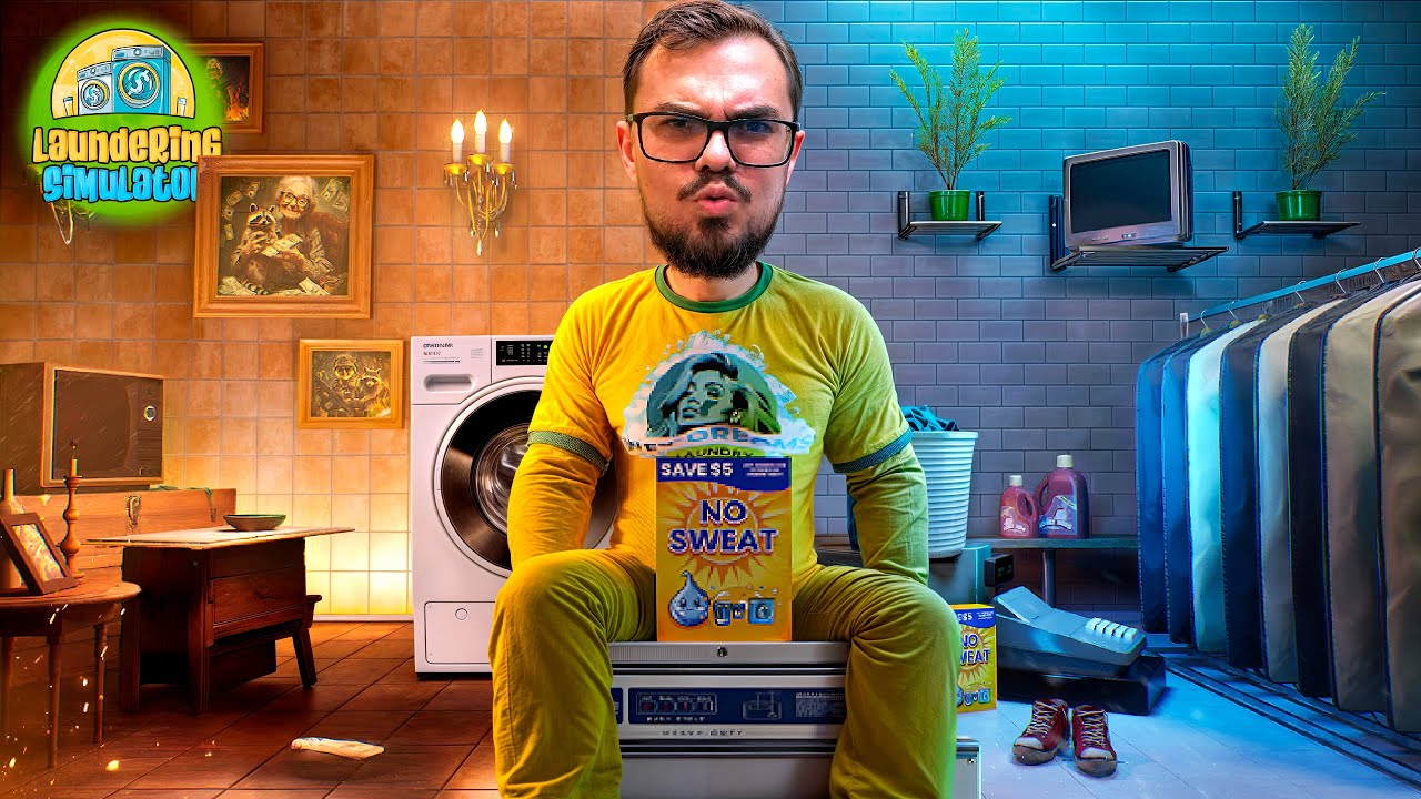NEGÓCIO ILEGAL NA LAVANDERIA - LAUNDERING SIMULATOR #1