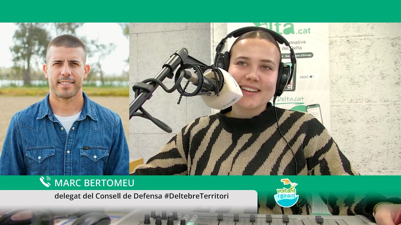 Voltant i Girant amb Marc Bertomeu, delegat del Consell de Defensa #DeltebreTerritori