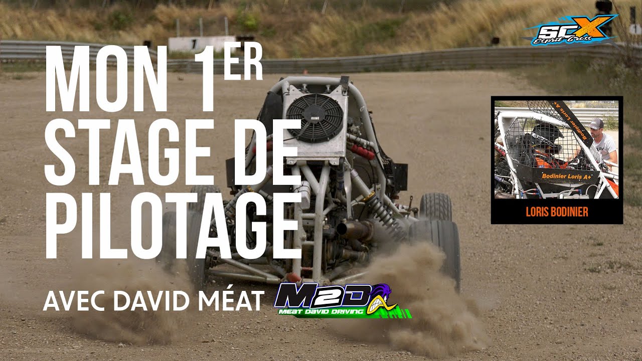 Mon 1er stage de pilotage avec David Méat - M2D