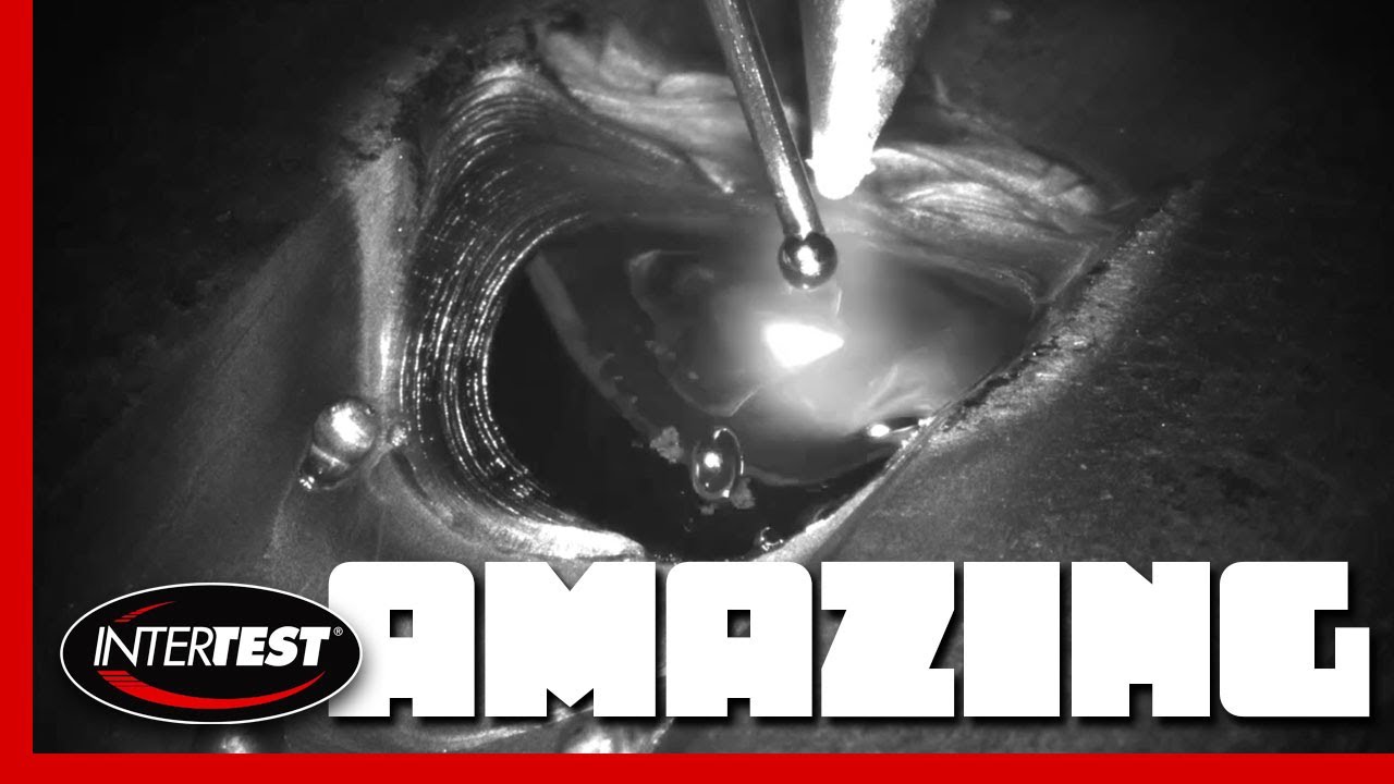 Hypnotic Weld Footage - Cavitar Weld Camera | InteTest