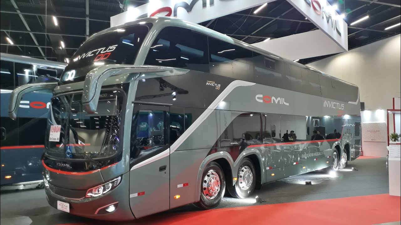 APRESENTANDO O NOVO COMIL INVICTUS DD 2023 | LAT BUS 2022