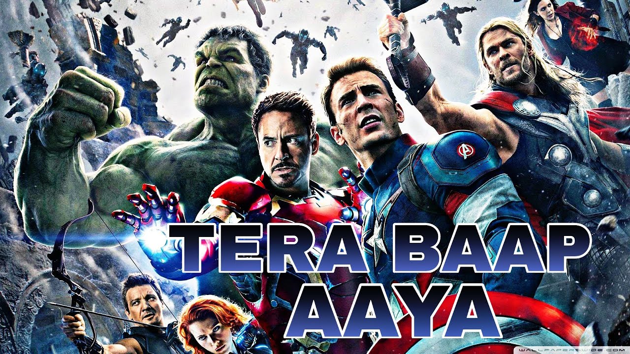 Tera Baap Aaya Avengers | Avengers Tera Baap Aaya Song | Commando 3 | Avengers Endgame