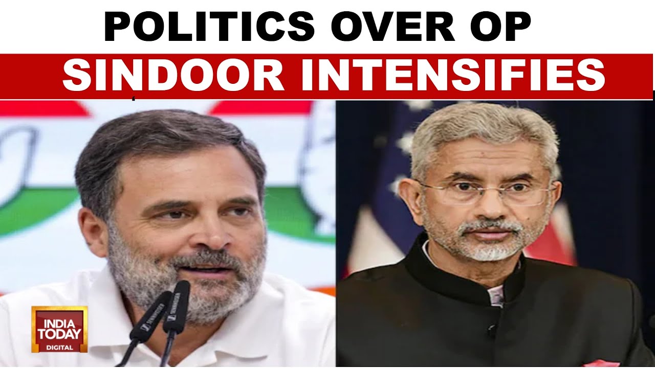 Operation Sindoor: BJP-Congress Political Slugfest Over India's Strikes On Pakistan | India Today