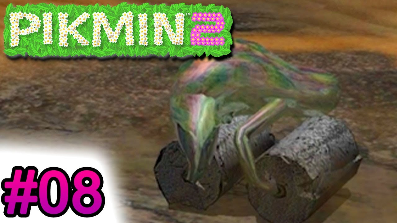 Pikmin 2 100% Walkthrough Day 7 Part 1 - Submerged Castle (4K)