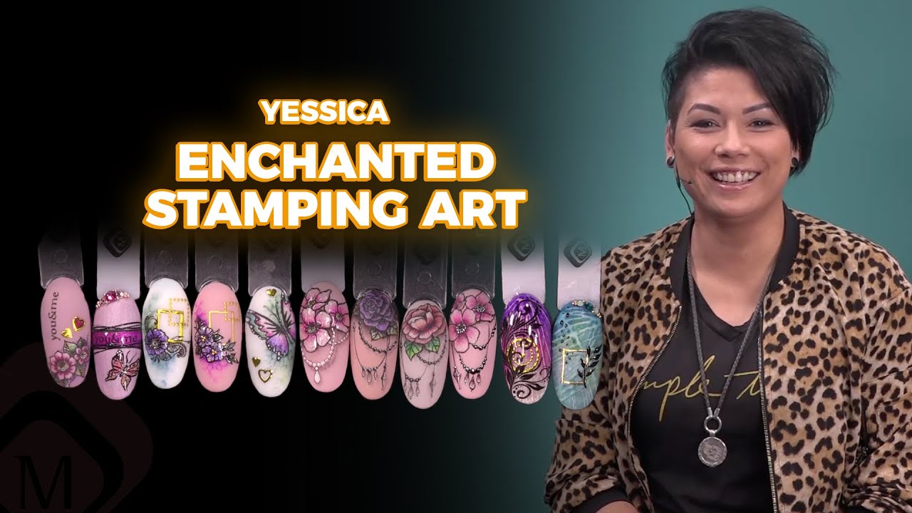 De prachtige Enchanted Stamping Art van Yessica! - Magnetic Online e-Workshop (26 februari 2021)