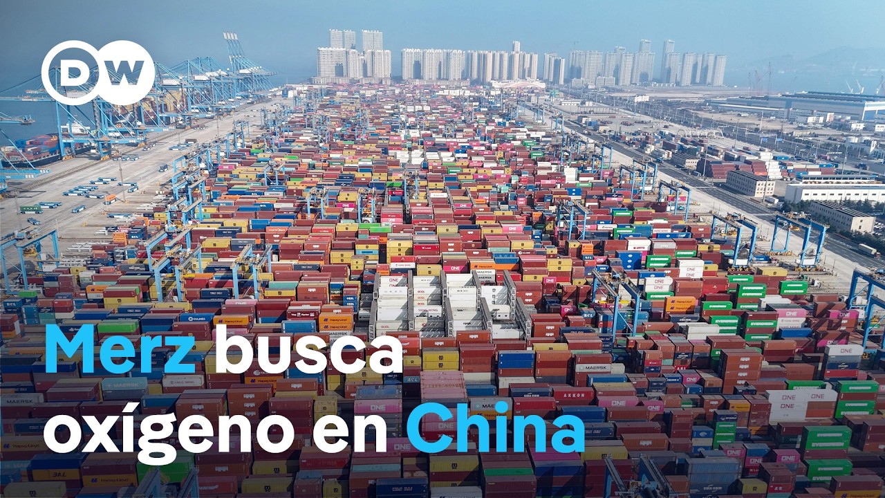 Primera visita oficial del canciller alemán a China, el principal socio comercial de Alemania