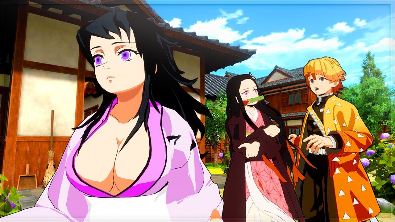 Zenitsu cheats on Nezuko (Demon Slayer VR)