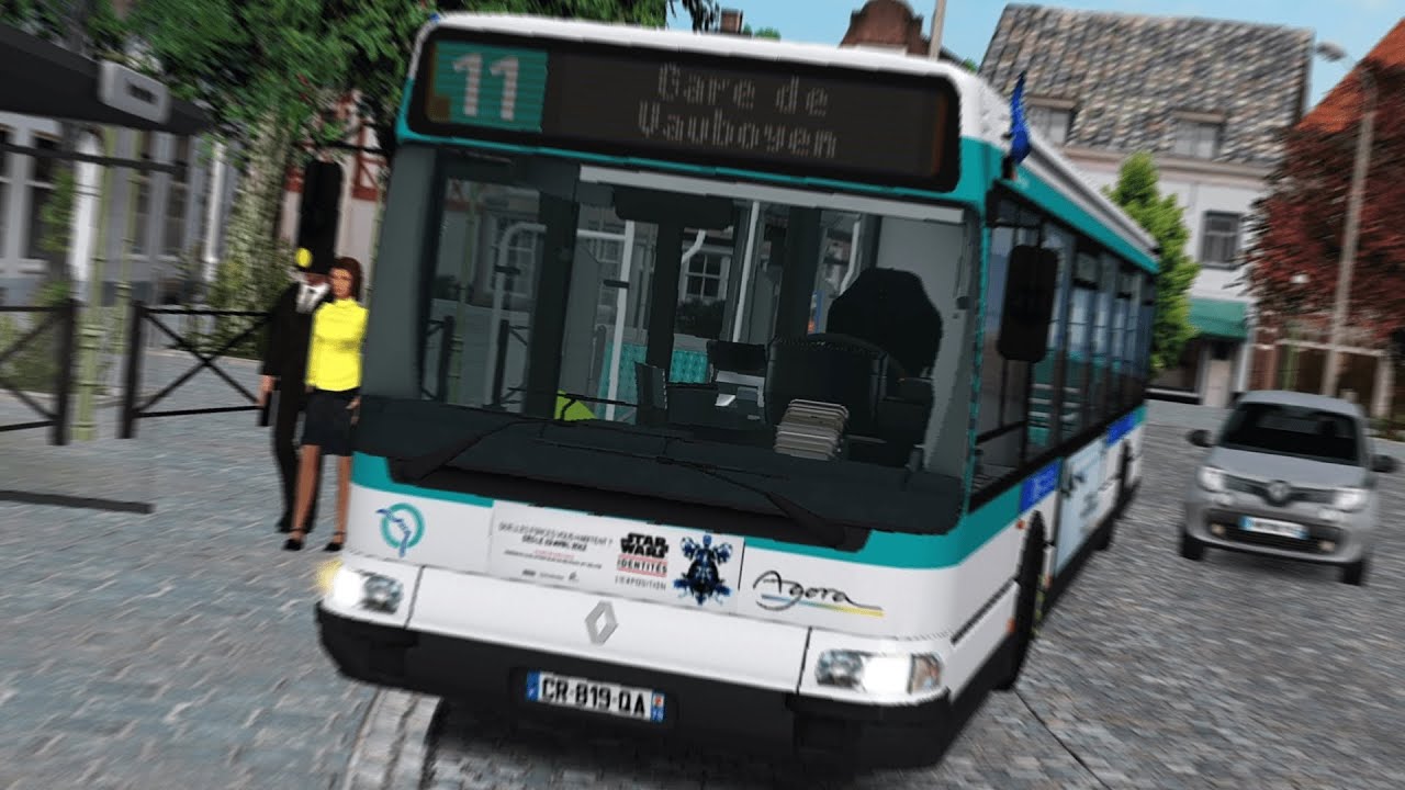 OMSI 2 Grand Paris-Moulon | Ligne 11 Ferme Neuve → Petit Viltain | Renault Agora S V0.