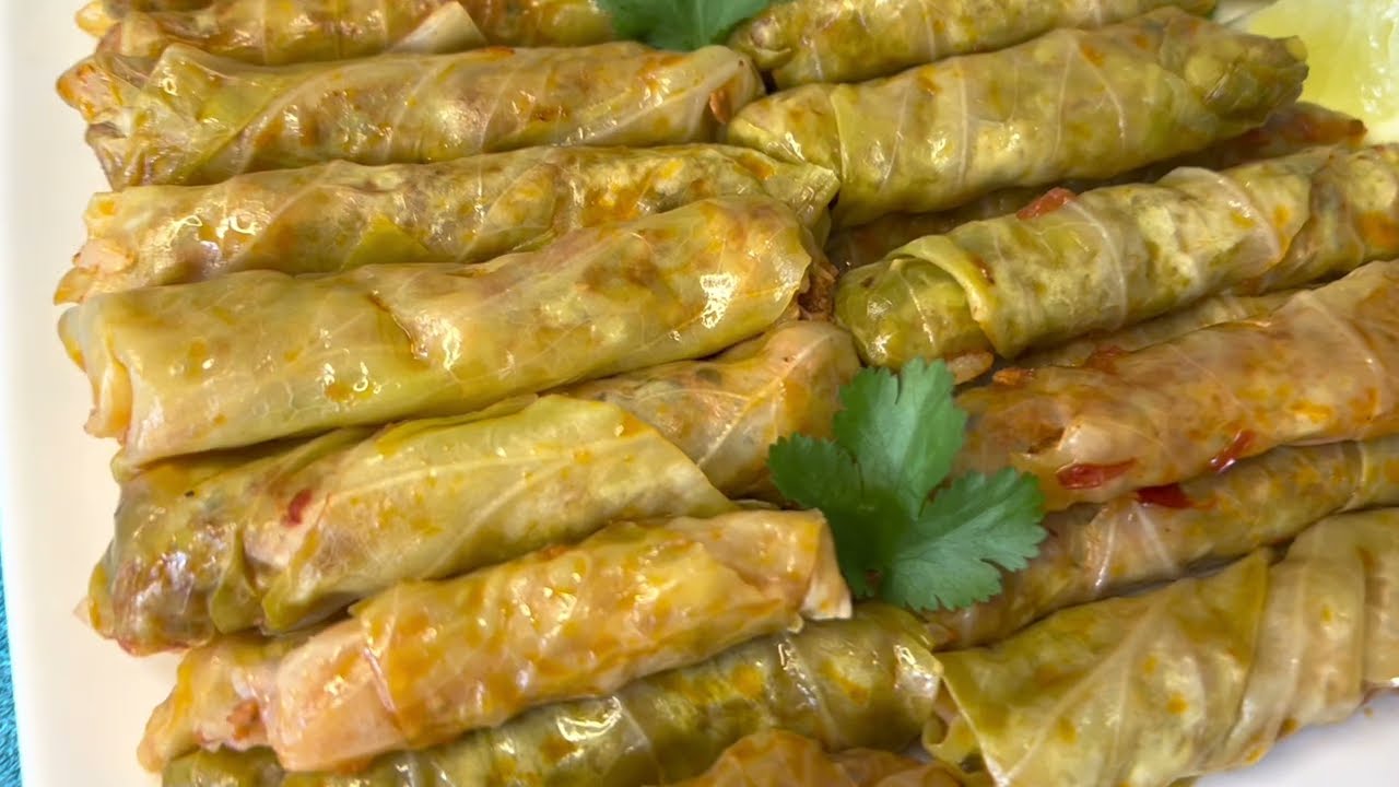 Cabagge roll - spitskool rolletjes (lahana sarma)
