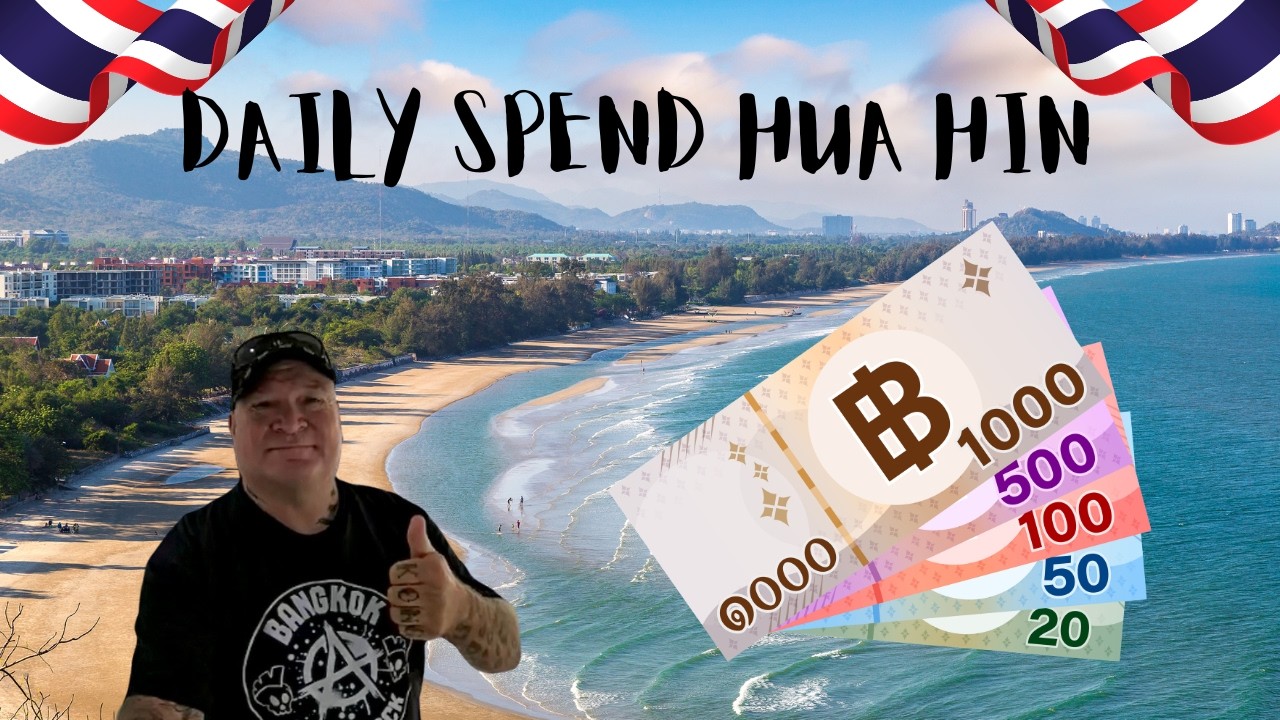 Мои ежедневные расходы на пенсии в Хуахине, Таиланд #huahin #thailand #travel