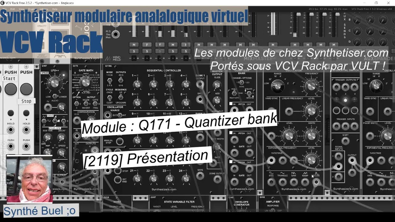 VCV Rack - [2119] Q171 - Quantizer bank - Présentation